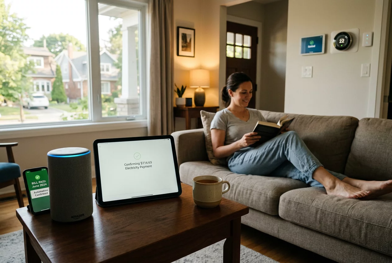 Automated Residential Electricity Bill Settlement